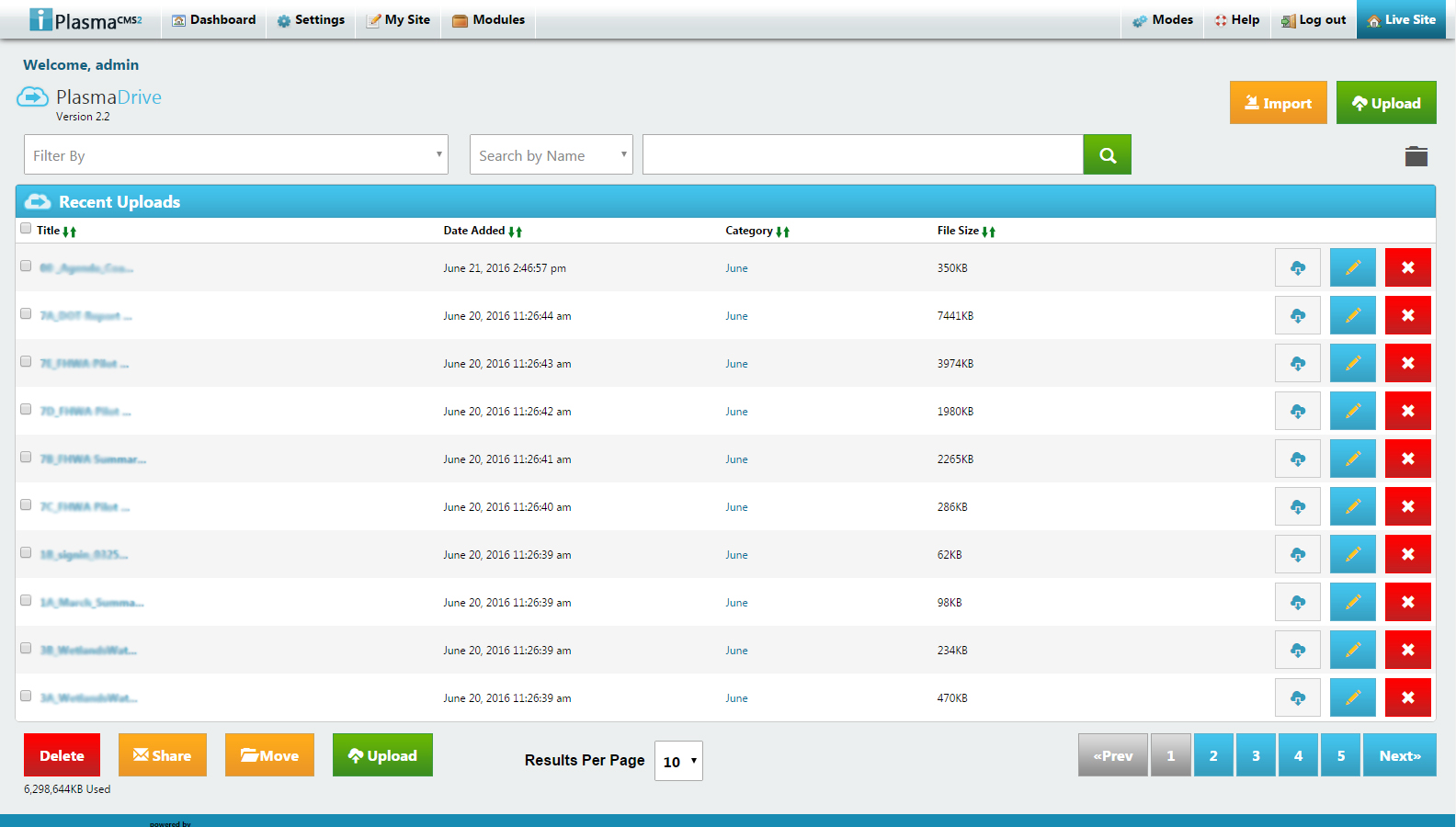 Re-Designed Module Interface