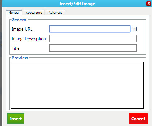 Insert And Edit Image