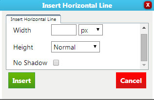 Horizontal Rule