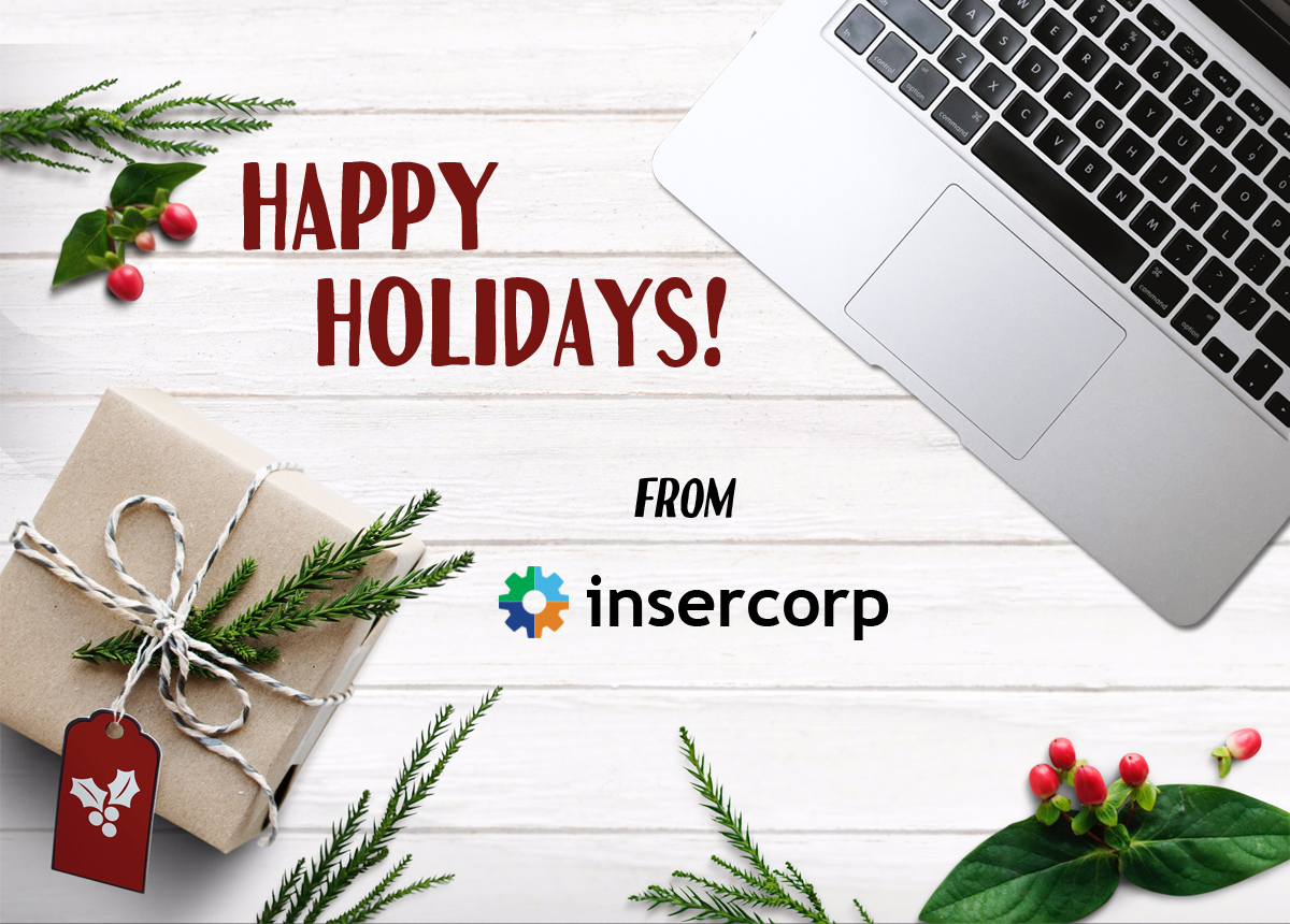 Happy Holidays from Insercorp 