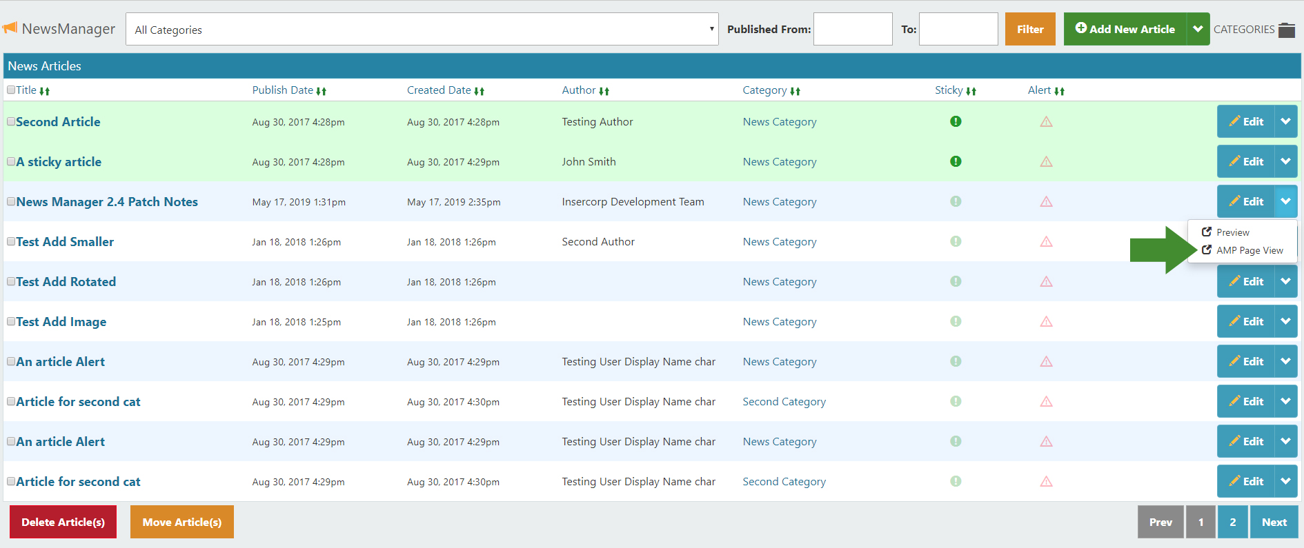 How to View a AMP Page