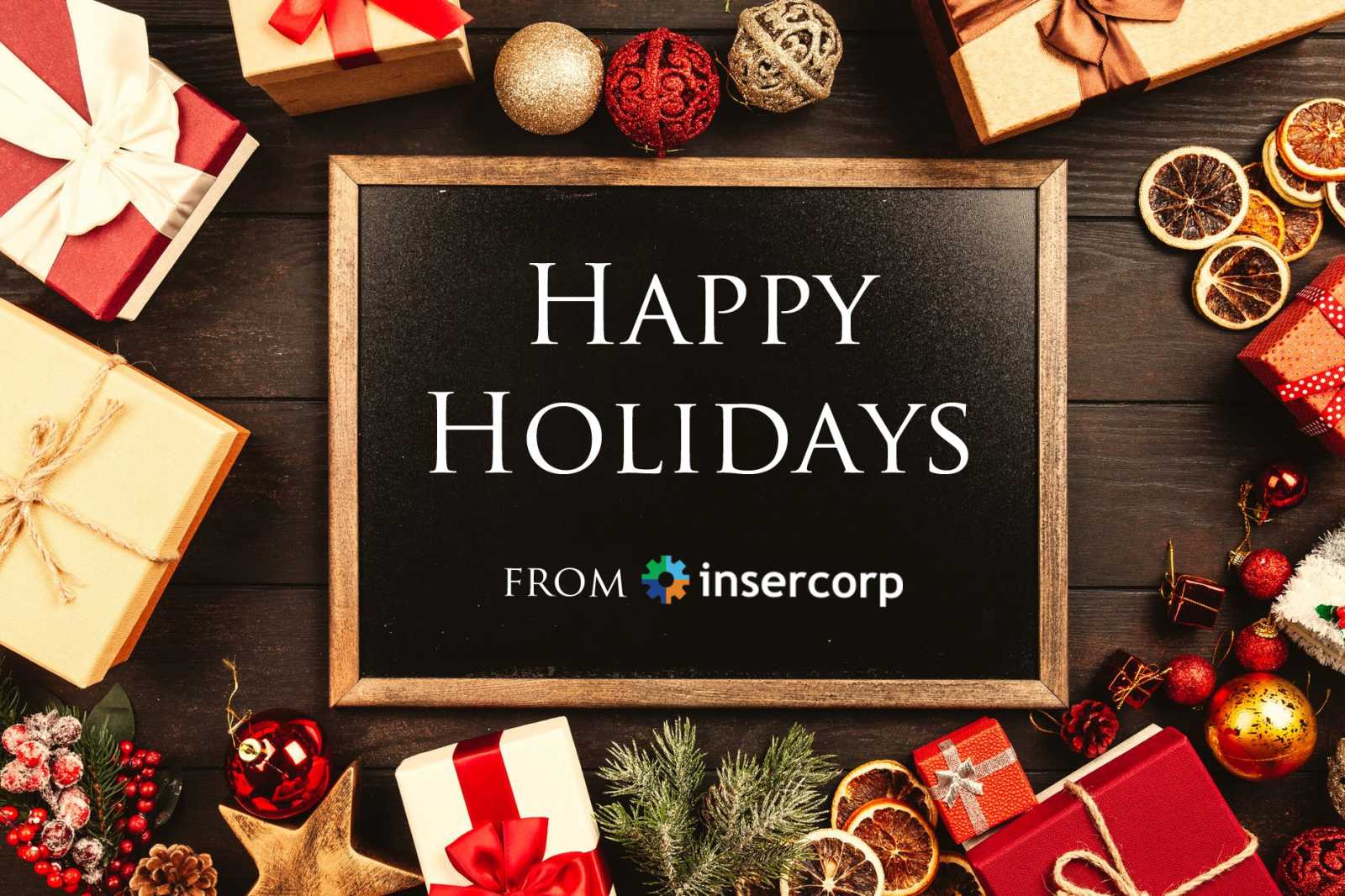 Happy Holidays from Insercorp!