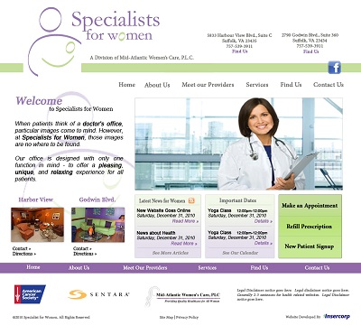 SpecialistsForWomen.com